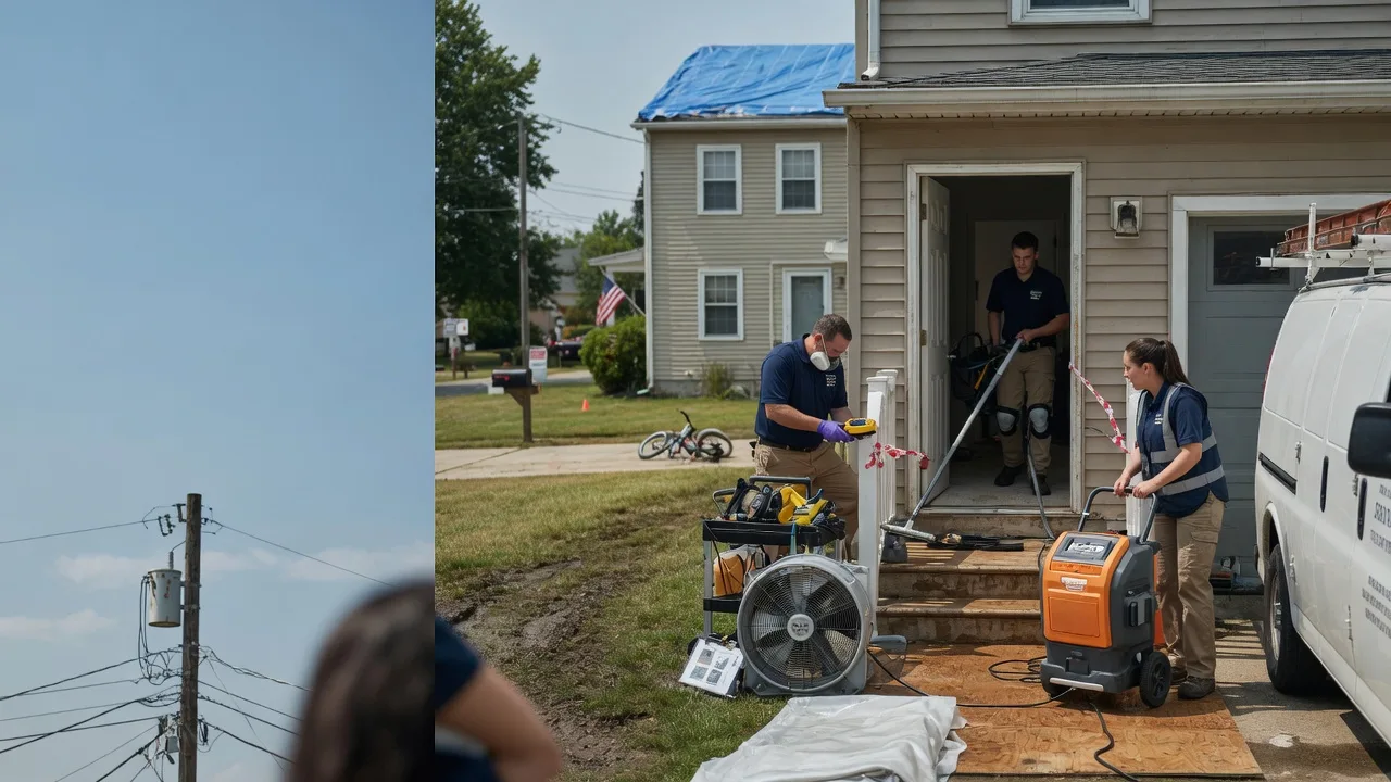 Water Damage Repair in Erbacon, WV near me
